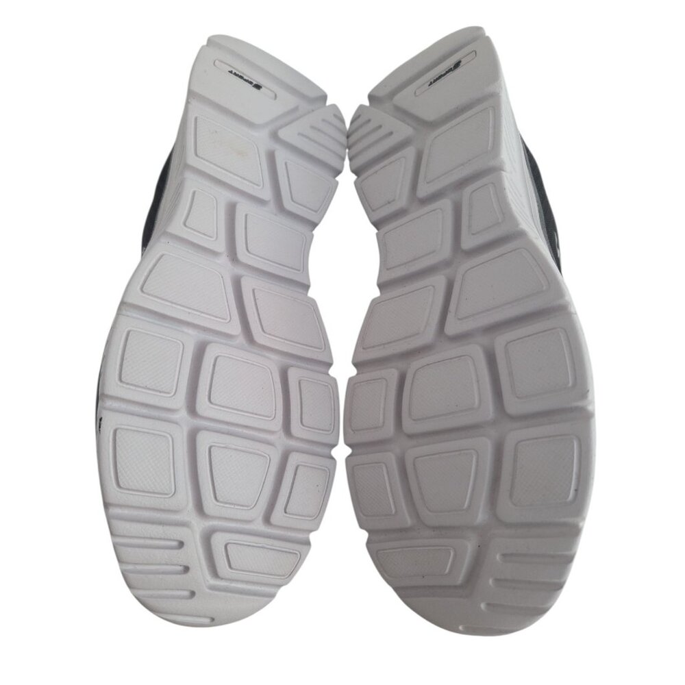 Skechers S Sport Men Pull on Sneakers Wilmer Size 10.5 Black NEW - Picture 3 of 6